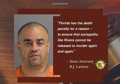 Judge Sentences Rivera to Death for the Murder of his Close Friend
